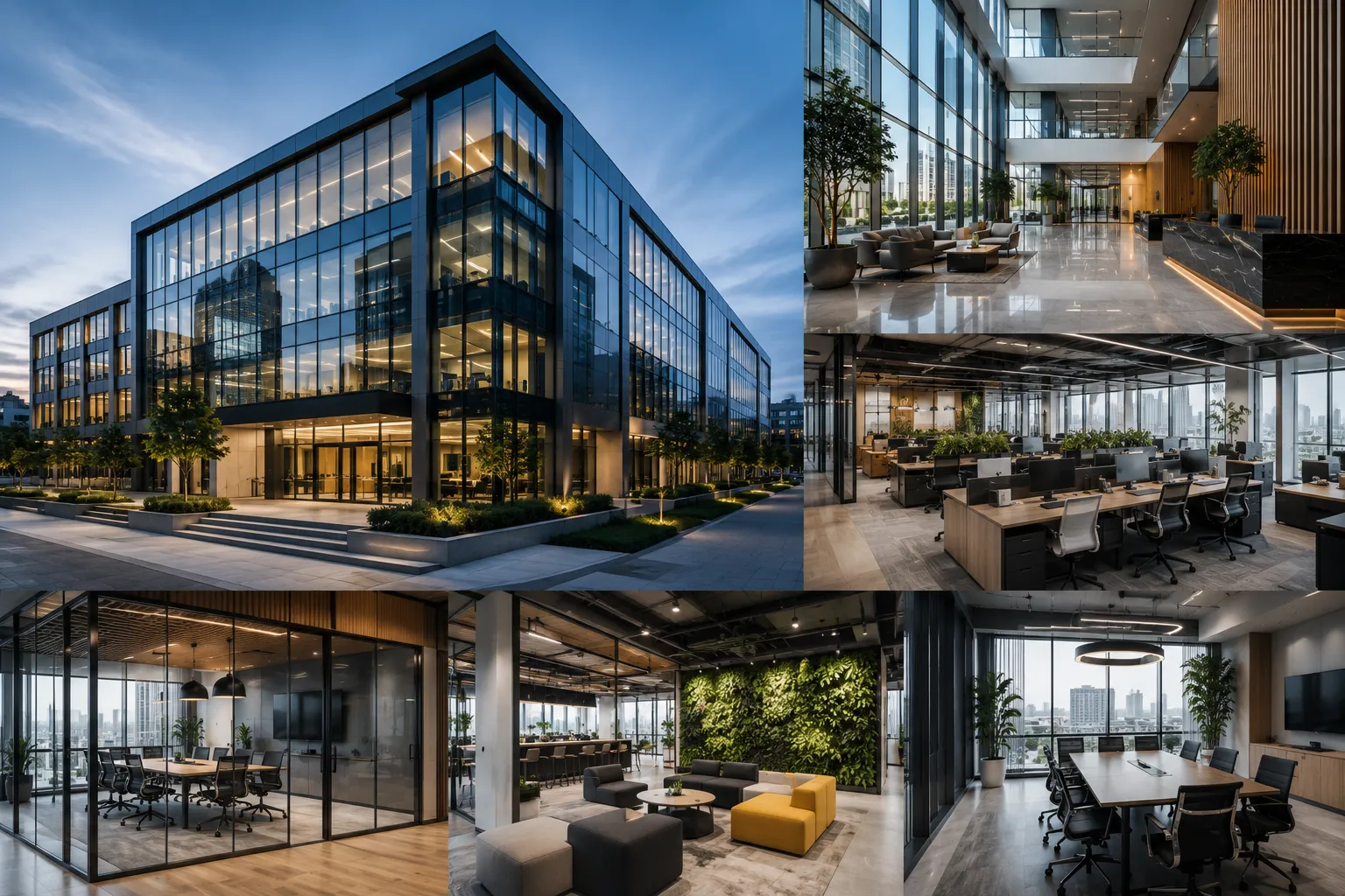 Modern Ticari Alan ve Ofis Projelerinde İşlevsellik